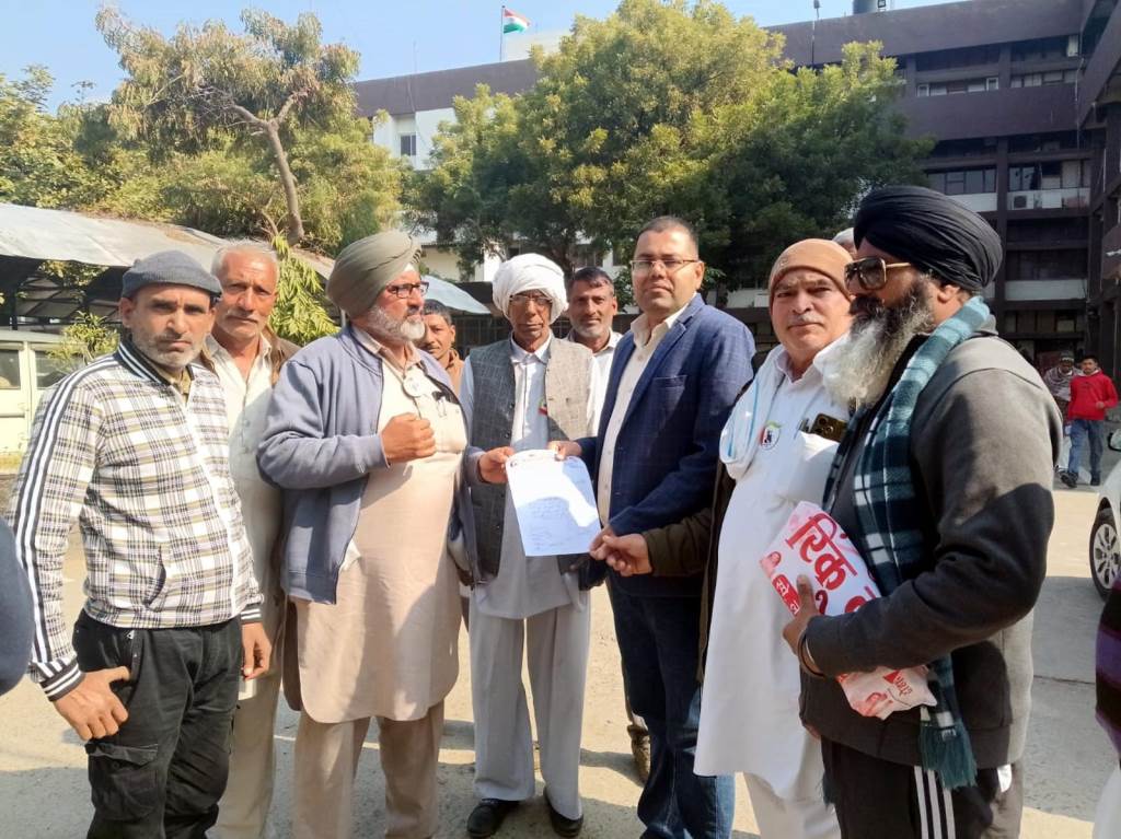 Farmers launch protest demanding compensation for crops destroyed by hailstorm demand immediate crop assessment